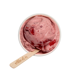 Elliot's twist on the classic strawberry ice cream