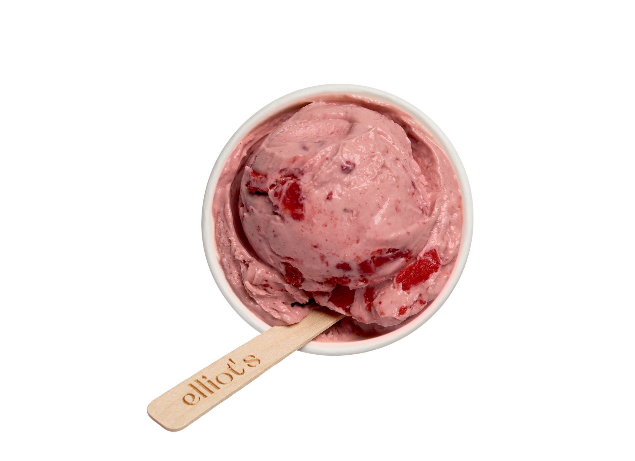 Elliot's twist on the classic strawberry ice cream