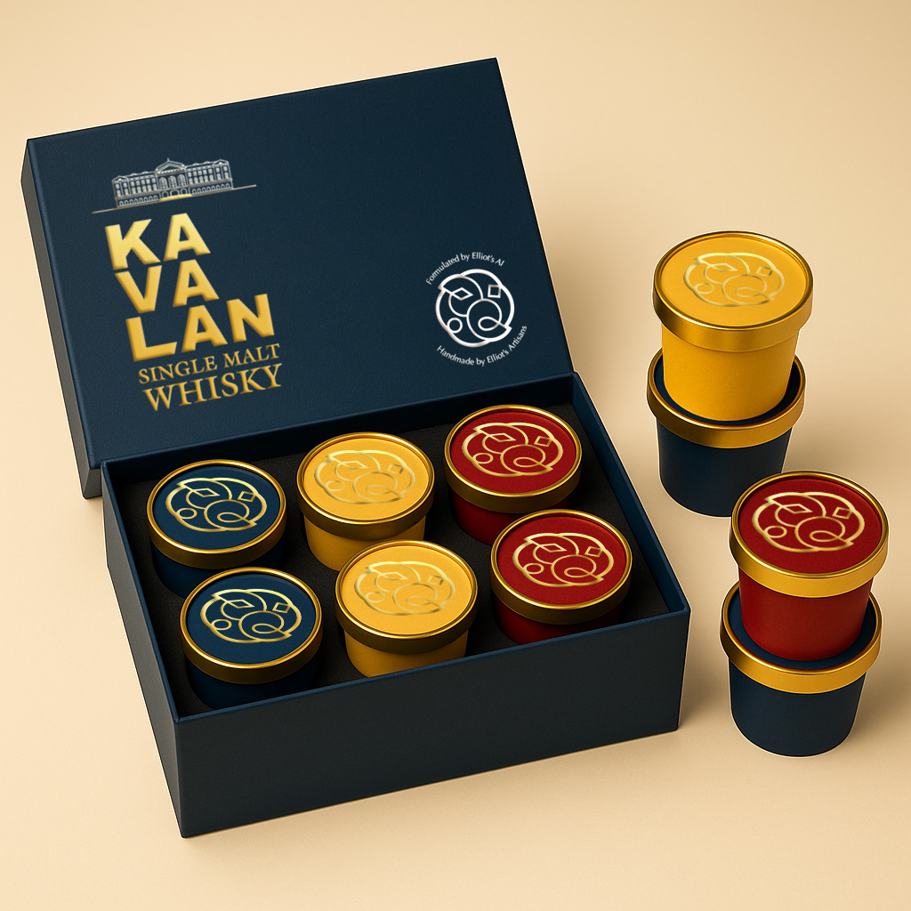 Elliot's Ice Cream Kavalan gift box for corporate events, holidays, celebrations, or other special occasions